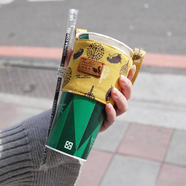 (贈品)雙層隔熱環保飲料杯套(隨機出貨不挑款) 飲料杯套,環保杯套,手提杯套,杯套,環保飲料提袋,飲料袋,飲料提袋,婚禮小物,禮物,外帶,環保,防水布,杯套,飲料,提袋,杯套提袋,環保杯袋,環保杯,飲料杯