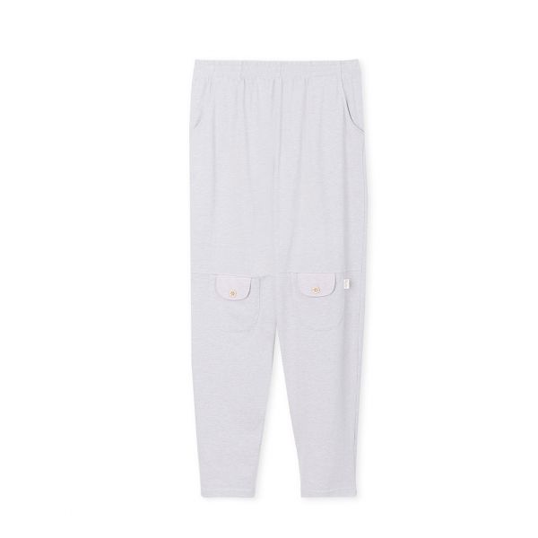 MIT有機棉素面跳色口袋長袖家居服/睡衣/居家服-麻花紫 睡衣,家居服,居家服,家居褲,居家褲,舒服睡衣,umorfil,膠原蛋白紗,美膚膠原蛋白,有機棉,親膚