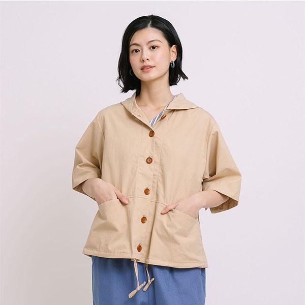 早春純棉連帽小外套-共2色 