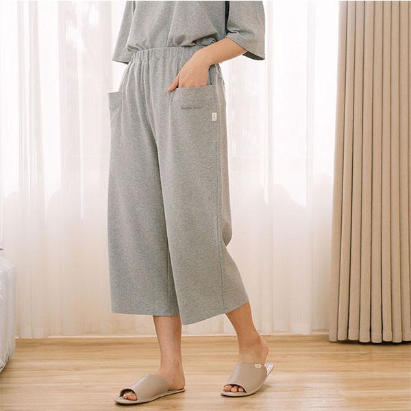 MIT有機棉前口袋八分褲-共2色 