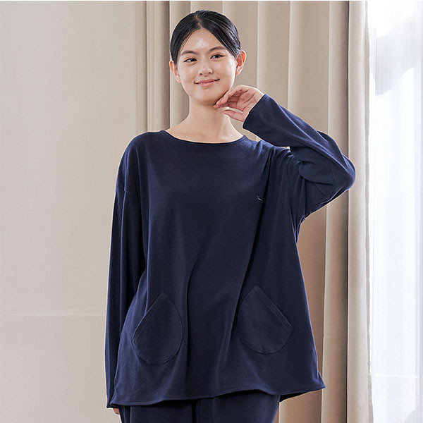 FLEECE搖粒絨口袋造型上衣-共2色 