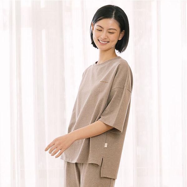 MIT有機棉五分袖上衣-共2色 