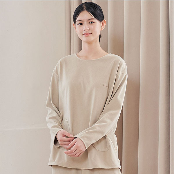 FLEECE搖粒絨口袋造型上衣-共2色 