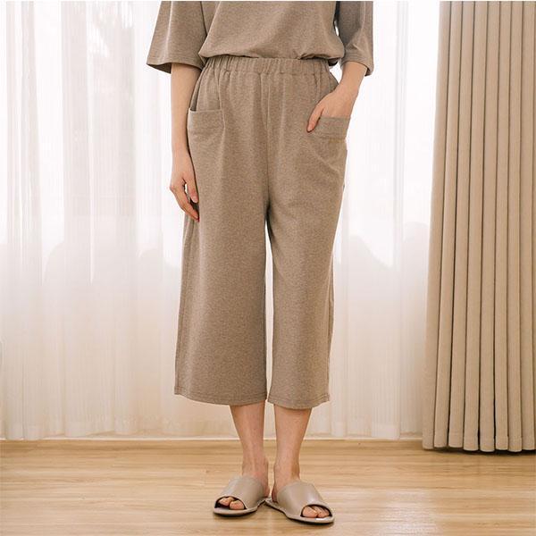 MIT有機棉前口袋八分褲-共2色 