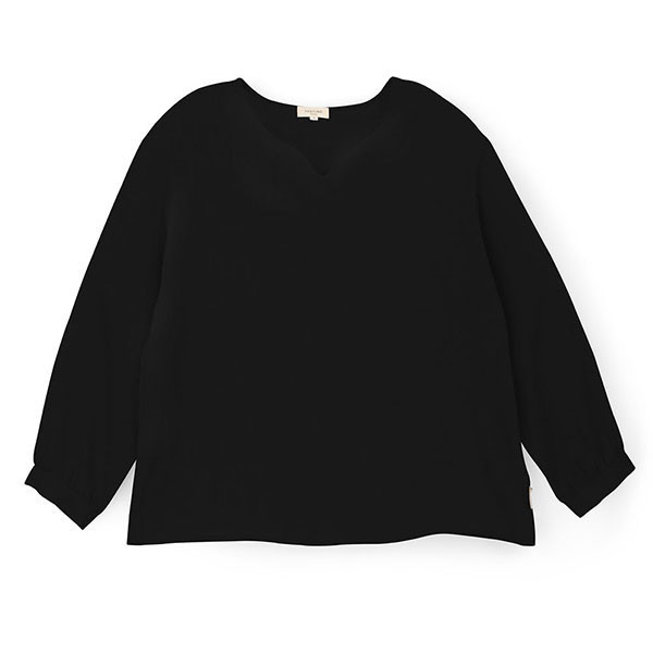 柔軟細緻天絲羊毛上衣-共2色 