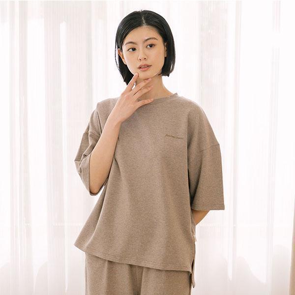 MIT有機棉五分袖上衣-共2色 