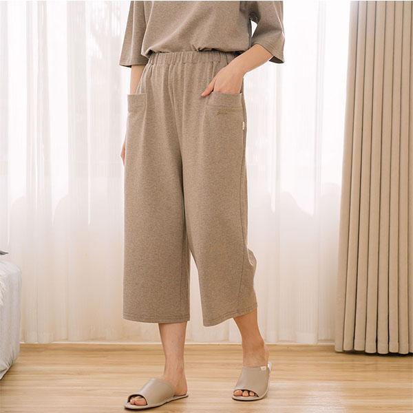 MIT有機棉前口袋八分褲-共2色 