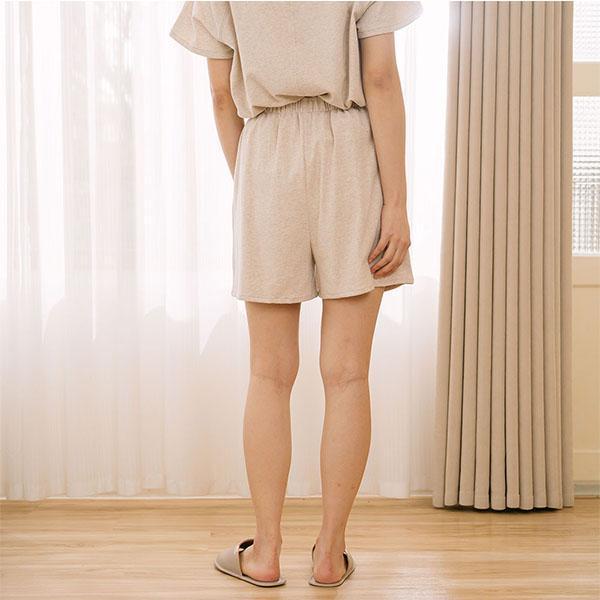 MIT有機棉車線配色短褲-共2色 