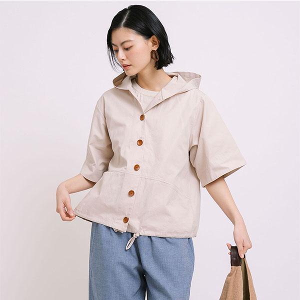 早春純棉連帽小外套-共2色 