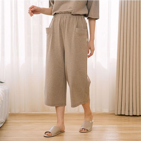 MIT有機棉前口袋八分褲-共2色 