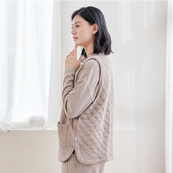 MIT有機棉鋪棉背心-共2色 