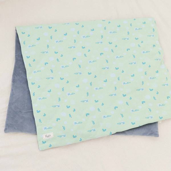 UMORFIL®膠原蛋白珊瑚絨童被/兒童被/蓋毯/嬰兒被72X120cm-拼接綠 女襪,台灣設計,台灣製造,文青,短襪,文創設計,刺蝟,膠原蛋白,居家良品,寢具,枕套