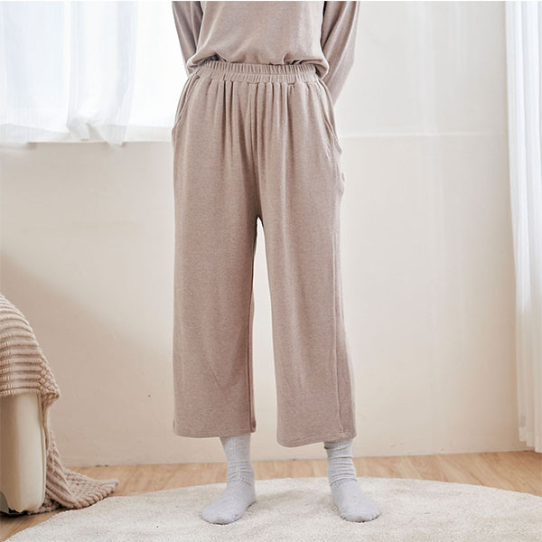 柔軟細緻羊絨半高領套裝-共2色