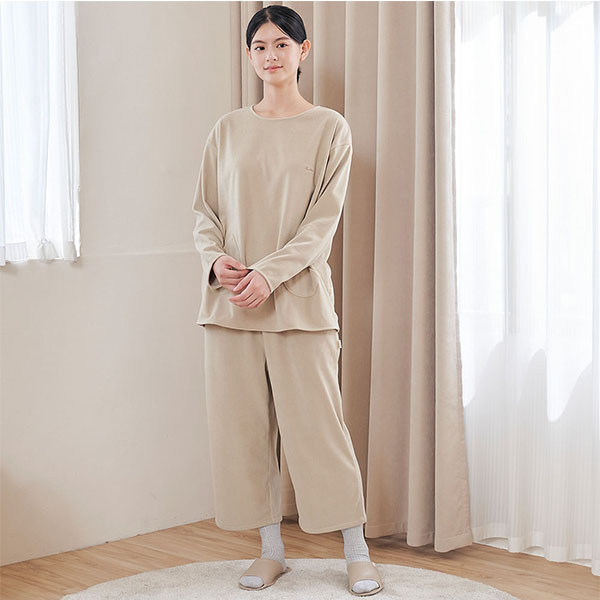 FLEECE搖粒絨口袋造型上衣套裝-共2色 