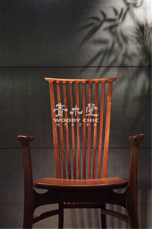 【自然扶手椅】| 花梨木 