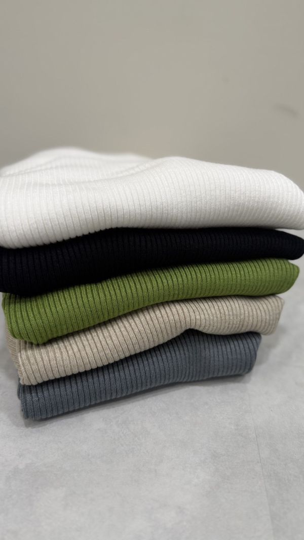 高領手指套針織內搭 