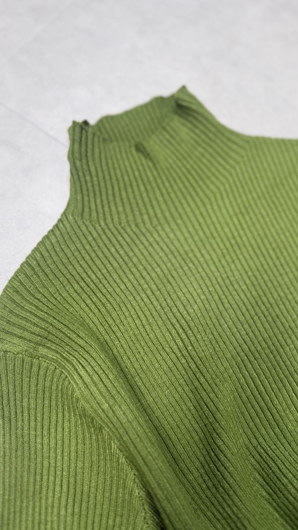 高領手指套針織內搭 