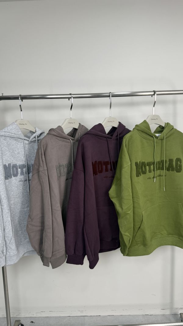 M字毛圈布沒刷毛帽Ｔ 