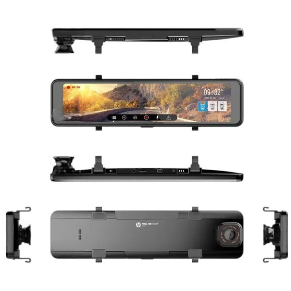 HP 汽車I700電子後視鏡32G卡 HP 惠普 i700 前後雙錄+測速
● 1080FHD
● 固定測速/區間測速/違規停車/科技執法提醒
● F2.4大光圈
● 11.26觸控大螢幕
● 超級電容
● TS碼流
商檢字號：R3A199