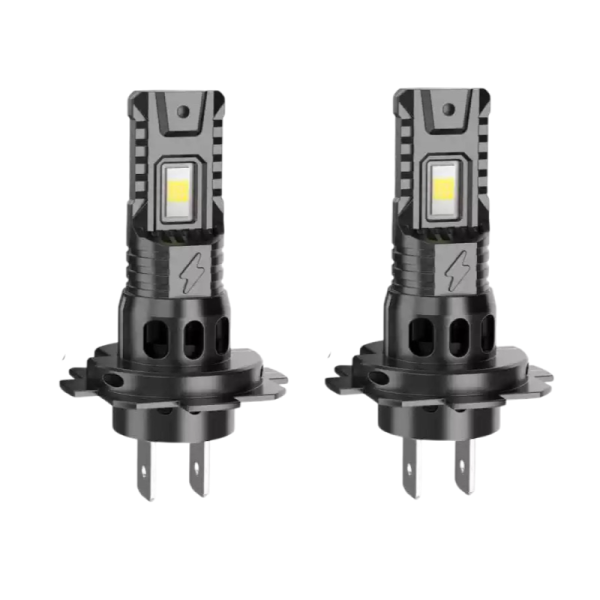 H7 LED直插式大燈｜CSP3570晶片｜6000K超白光｜快速安裝解碼穩壓 H7 LED大燈, H7直插式燈泡, LED燈泡 H7, 6000K超白光, LED汽車大燈, 解碼穩壓LED, CANBUS無錯燈, CSP 3570晶片, 汽車燈泡升級, 快速安裝LED, 車用LED照明