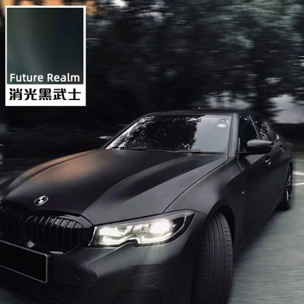 PET消光黑改色膜｜平光黑霧面膜｜汽車改色包膜DIY適用 PET改色膜,亮光黑改色膜,磨砂黑改色膜,消光黑改色膜,黑武士汽車包膜