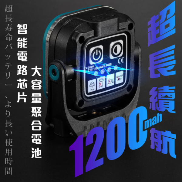 露營燈 工作燈 LED磁吸燈｜1200mAh 多功能野營燈｜可調光源 USB充電 緊急警示燈 強磁掛勾戶外燈 露營燈,工作燈,汽車維修工作燈,多功能野營燈,LED磁吸燈,緊急警示燈