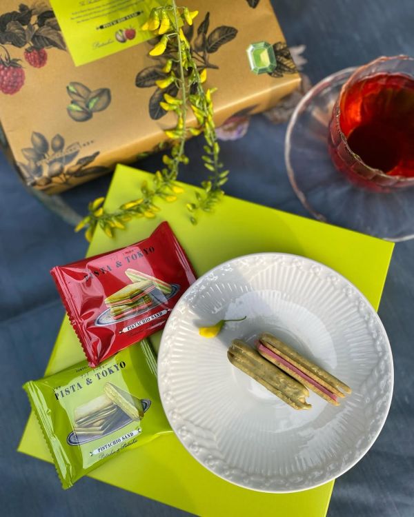 PISTA&TOKYO 開心果巧克力夾心餅乾 PISTA&TOKYO,開心果巧克力,兔瑪星日本代購,東京伴手禮