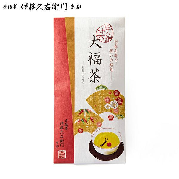 【12月限定】伊藤久右衛門 【吉例】大福茶煎茶 伊藤久右衛門,兔瑪星日本選物店,大福茶煎茶