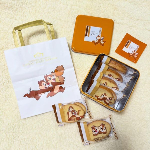 ［6-9月限定］米奇系列 GATEAU FESTA HARADA 法國麵包脆餅 GATEAU FESTA HARADA,法國麵包脆餅,兔瑪星日本選物店,米奇系列鐵盒,維尼鐵盒,奇奇蒂蒂鐵盒