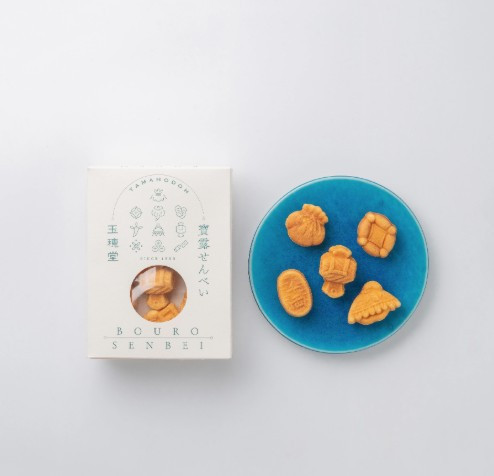 （12月團）【迎春菓子】宝露 田中屋味噌煎餅 田中屋味噌煎餅,迎春菓子,日式煎餅,兔瑪星日本選物店