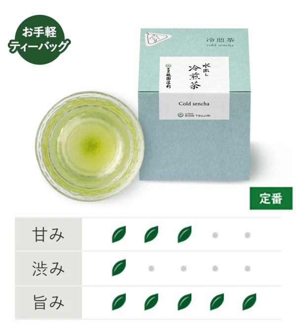 祇園辻利 冷煎茶茶包 5g×15袋 祇園辻利,冷煎茶,茶包,冷泡煎茶,兔瑪星日本選物店