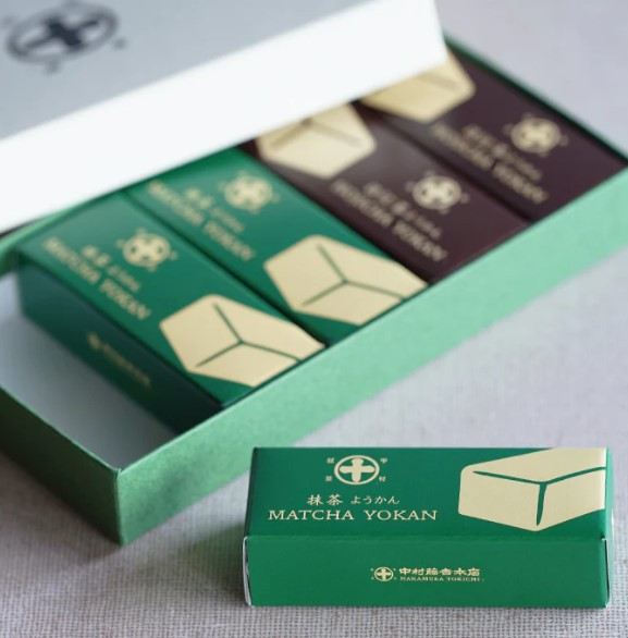 中村藤吉 抹茶羊羹 焙茶羊羹 小型羊羹 中村藤吉,抹茶羊羹,焙茶羊羹,小型羊羹,兔瑪星日本選物店