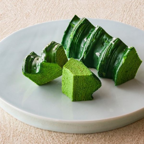 【12月團限定】（賞味期限極短）中村藤吉 濃茶鹽抹茶年輪蛋糕 中村藤吉,濃茶鹽抹茶年輪蛋糕,兔瑪星日本選物店,抹茶年輪蛋糕