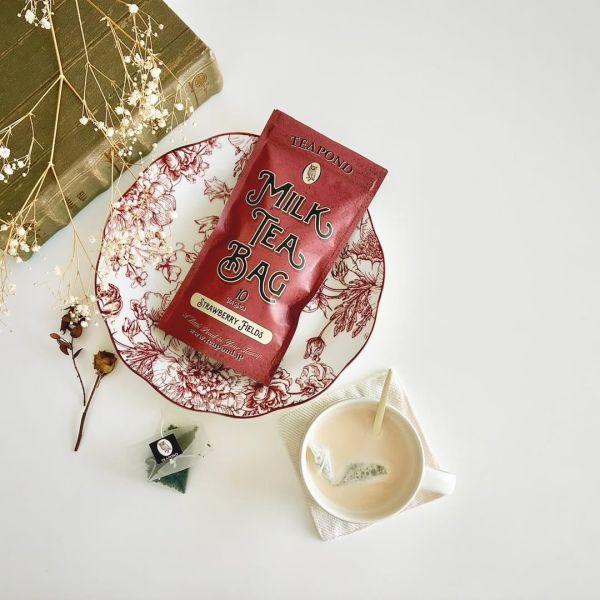 Teapond 冬季奶茶包｜5g濃厚紅茶茶包、印度奶茶、焦糖草莓、阿薩姆奶茶、巧克力奶茶 Teapond,濃厚奶茶包,紅茶專賣店,兔瑪星日本選物店,冬季奶茶包