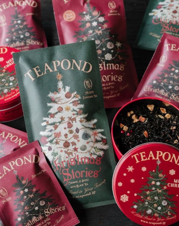 ［12月團限定］Teapond 聖誕節限定商品 聖誕故事紅茶 聖誕茶包組 Teapond,限定茶葉罐,聖誕節限定商品,聖誕故事紅茶,聖誕茶包組,紅茶專賣店,兔瑪星日本選物店