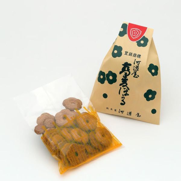 小花蕎麥餅乾 90g、150g、300g袋裝 總本家河道屋,小花蕎麥餅乾,兔瑪星日本選物店