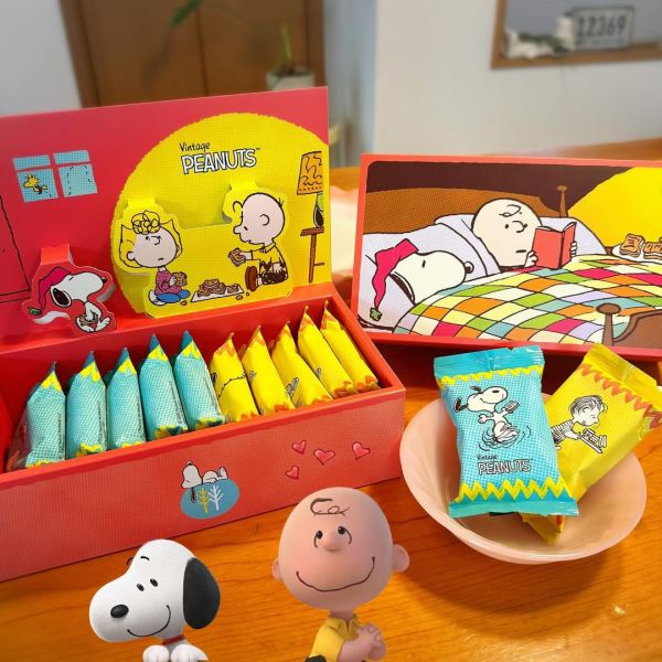 【12月~3月團限定】砂糖奶油樹 史努比聯名 奶油夾心 砂糖奶油樹,原味奶油夾心,sugarbuttertree,史努比聯名,兔瑪星日本代購