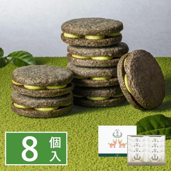 KAMAKURA 茶の結 抹茶巧克力夾心餅乾 實森 KAMAKURA,茶の結,抹茶點心,實森,抹茶巧克力夾心餅乾