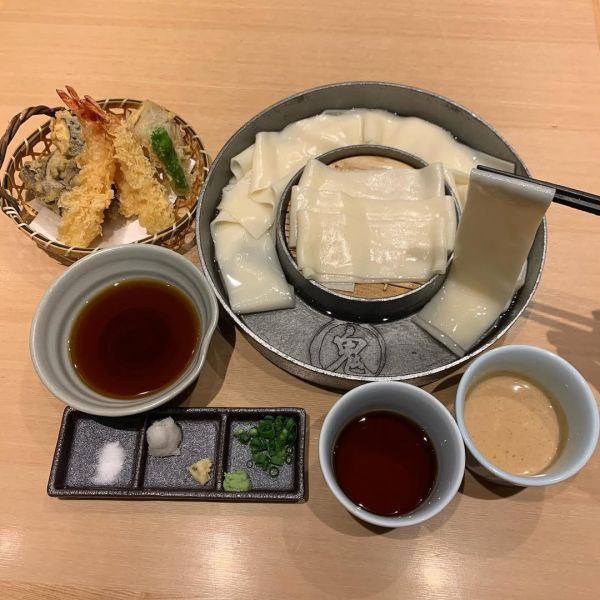 花山寬麵二味綜合禮盒 花山烏龍麵 鬼ひも川 花山烏龍麵,烏龍寬麵,兔瑪星日本選物店,鬼ひも川,花山寬麵二味綜合禮盒