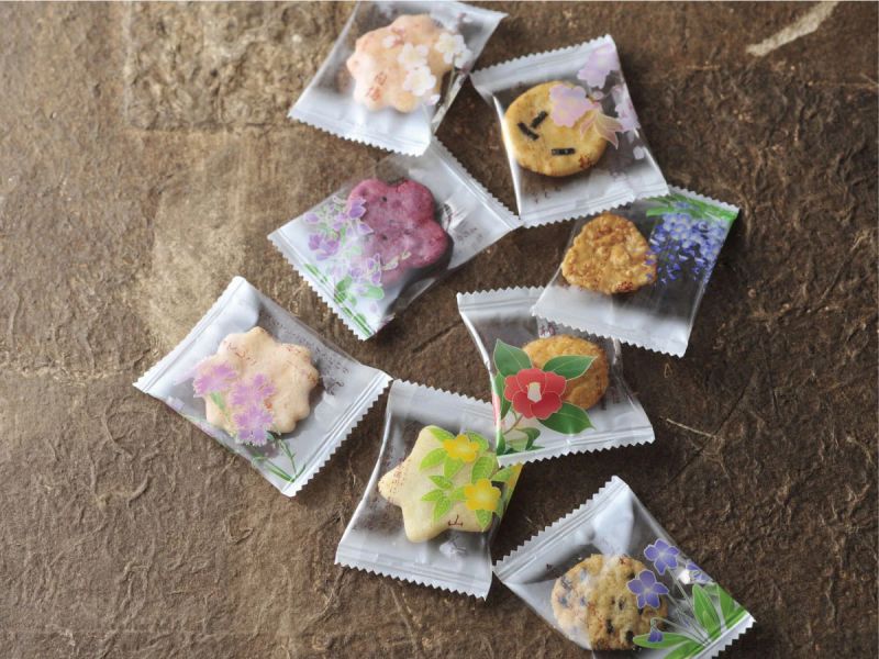 萬葉花集 綜合米餅米果 三州總本舖 仙貝餅乾專賣店 Pasta snack 萬葉花集,綜合米餅米果,三州總本舖,兔瑪星日本選物店