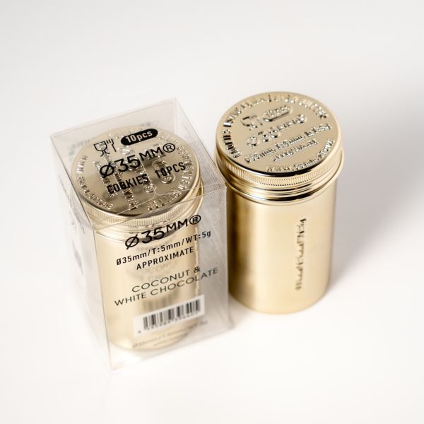【12月限定】新宿 35mm 椰子白巧克力 新宿,35mm,餅乾罐,限定口味,兔瑪星日本選物店