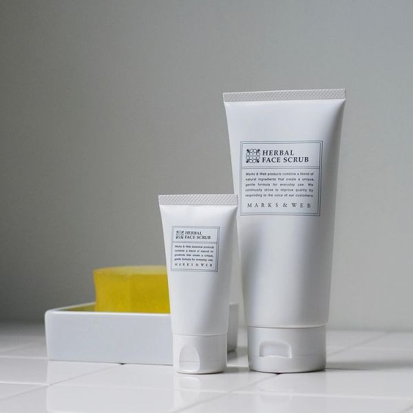 MARKS&WEB 草本臉用磨砂膏 MARKS&WEB,草本臉用磨砂膏,兔瑪星日本選物店