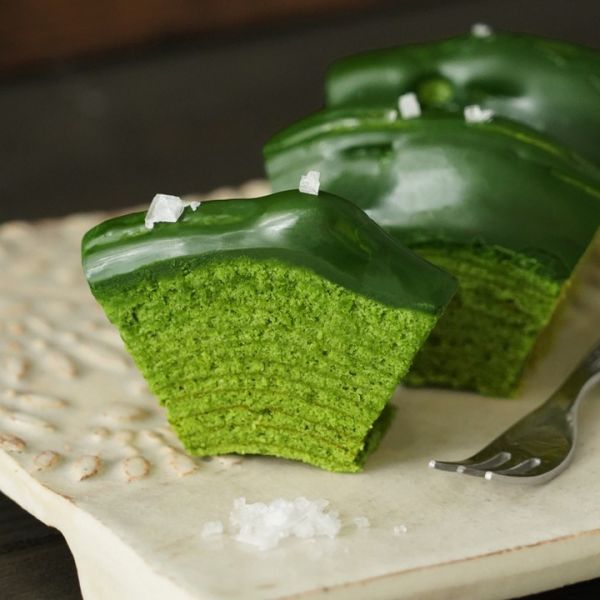 【12月團限定】（賞味期限極短）中村藤吉 濃茶鹽抹茶年輪蛋糕 中村藤吉,濃茶鹽抹茶年輪蛋糕,兔瑪星日本選物店,抹茶年輪蛋糕