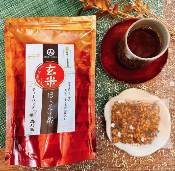 【3月團限定】森乃園 玄米焙茶 森乃園,玄米焙茶,茶包,兔瑪星日本選物店