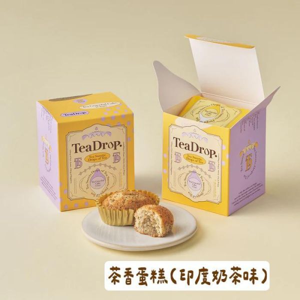 【4月團限定】TeaDrop 茶葉蛋糕 伯爵茶蛋糕 印度奶茶蛋糕 TeaDrop,茶葉蛋糕,伯爵茶蛋糕,印度奶茶蛋糕,TEAPOND,兔瑪星日本選物店