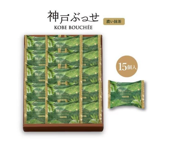 （4月團限定）【賞味期限短】神戶風月堂 抹茶布雪蛋糕 神戶風月堂,抹茶布雪蛋糕,兔瑪星日本選物店
