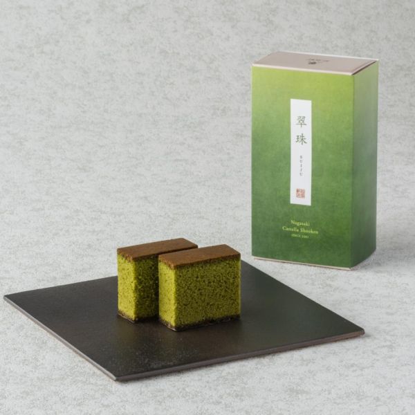 【4月團限定】松翁軒 翠珠 星野抹茶長崎蛋糕 松翁軒,翠珠,星野抹茶長崎蛋糕,長崎蛋糕三大家,兔瑪星日本選物店