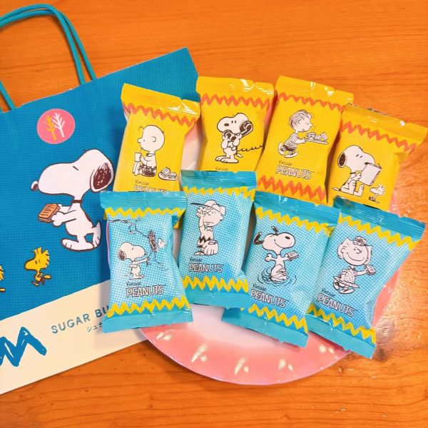 【12月~3月團限定】砂糖奶油樹 史努比聯名 奶油夾心 砂糖奶油樹,原味奶油夾心,sugarbuttertree,史努比聯名,兔瑪星日本代購