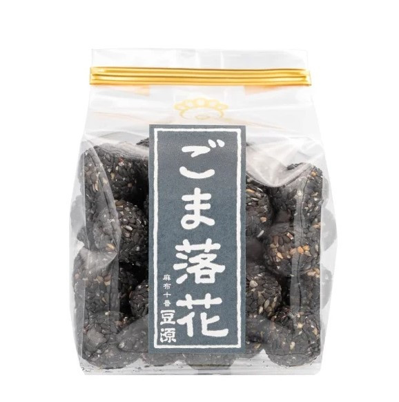 麻布十番 豆源 胡麻落花 麻布十番,豆源,經典豆菓子,兔瑪星日本選物店,胡麻落花