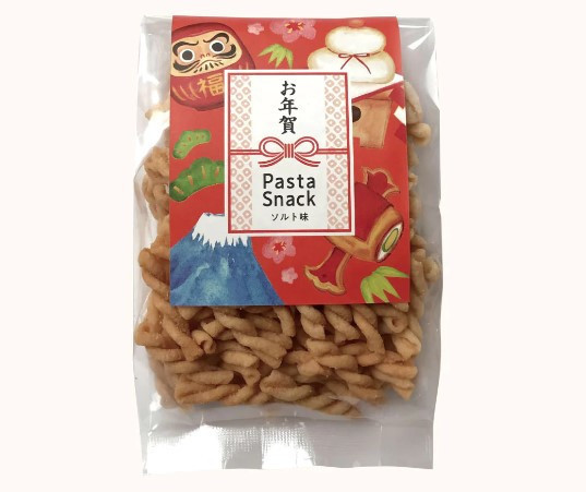 【12月限定－年賀商品】Pasta snack Pasta,snack,炸螺旋義大利麵,兔瑪星日本選物店,季節限定,過年送禮,三州總本舖